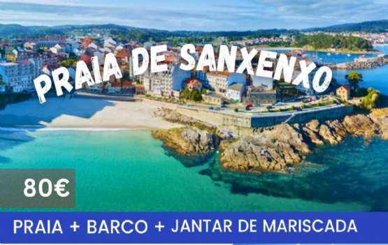 PRAIA+ CRUZEIRO + JANTAR MARISCADA- 8 DE AGOSTO 